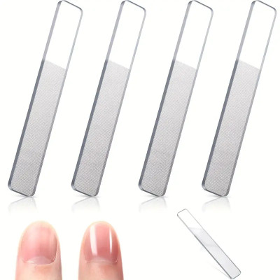 Glass Nail Shiner Crystal Nail Shine Buffer Polisher Crystal Glass Nano Nail File For Nails Care